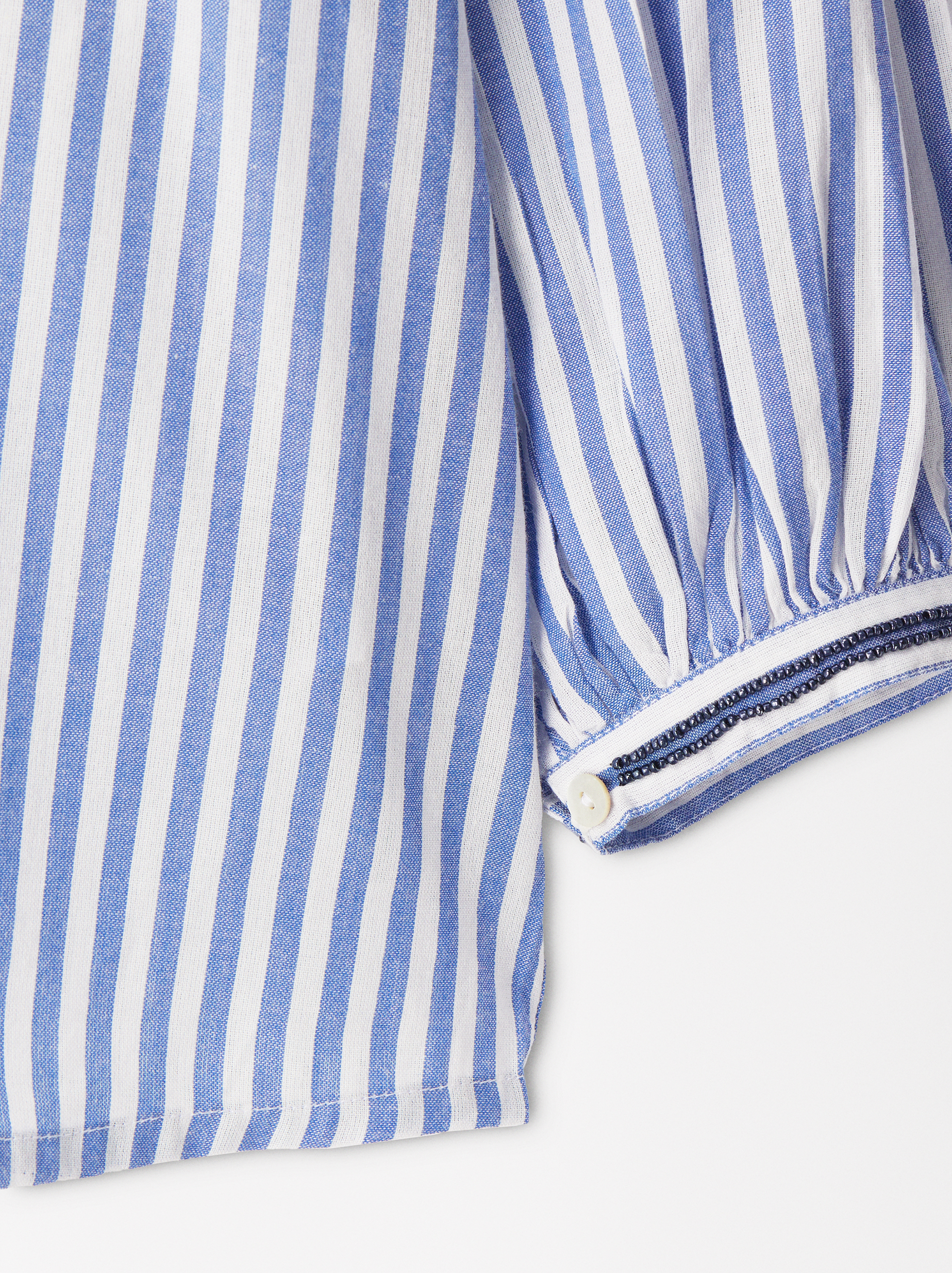 100% Cotton Striped Shirt image number 7.0