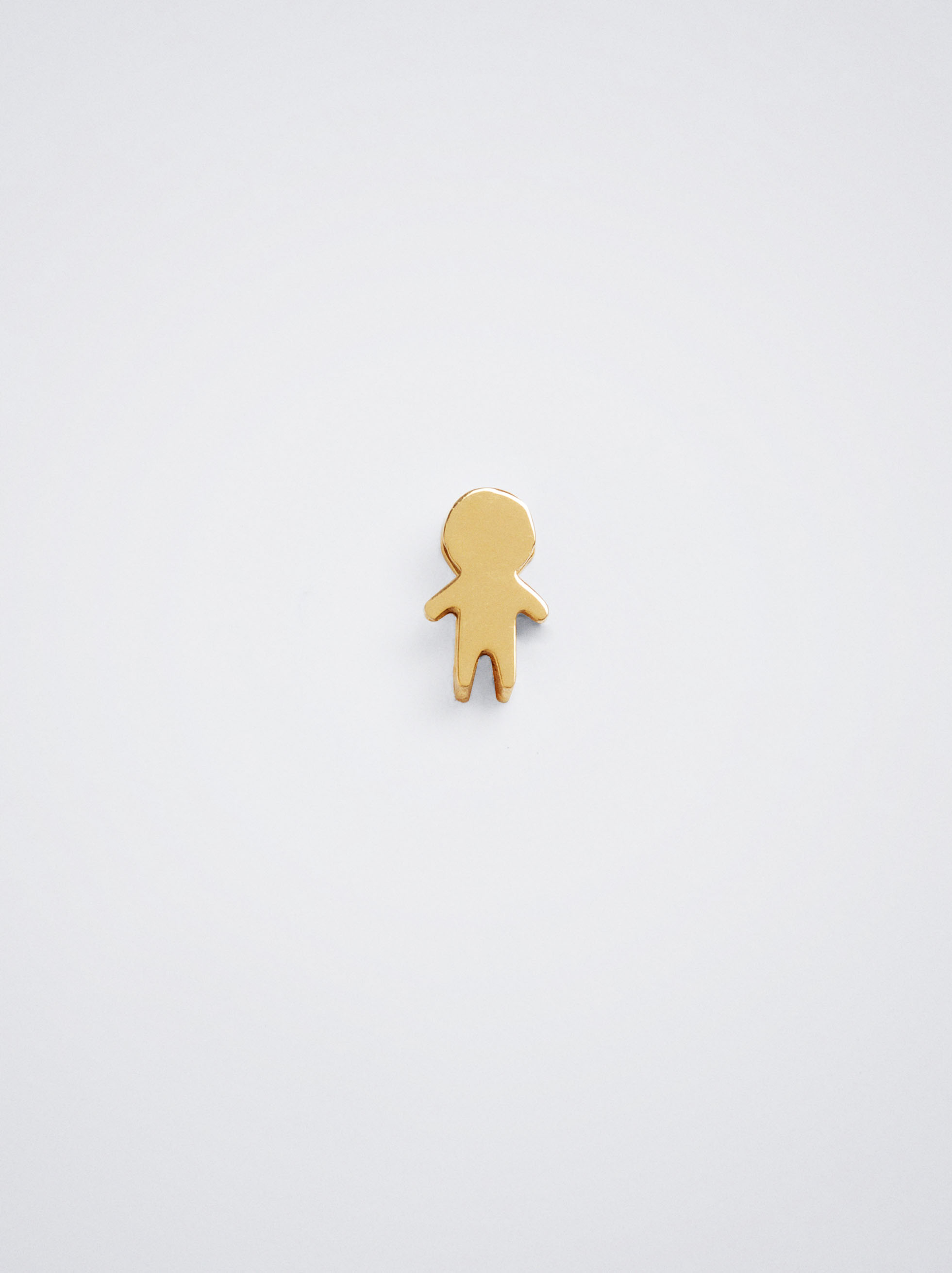 Online Exclusive - Stainless Steel Boy Charm image number 0.0