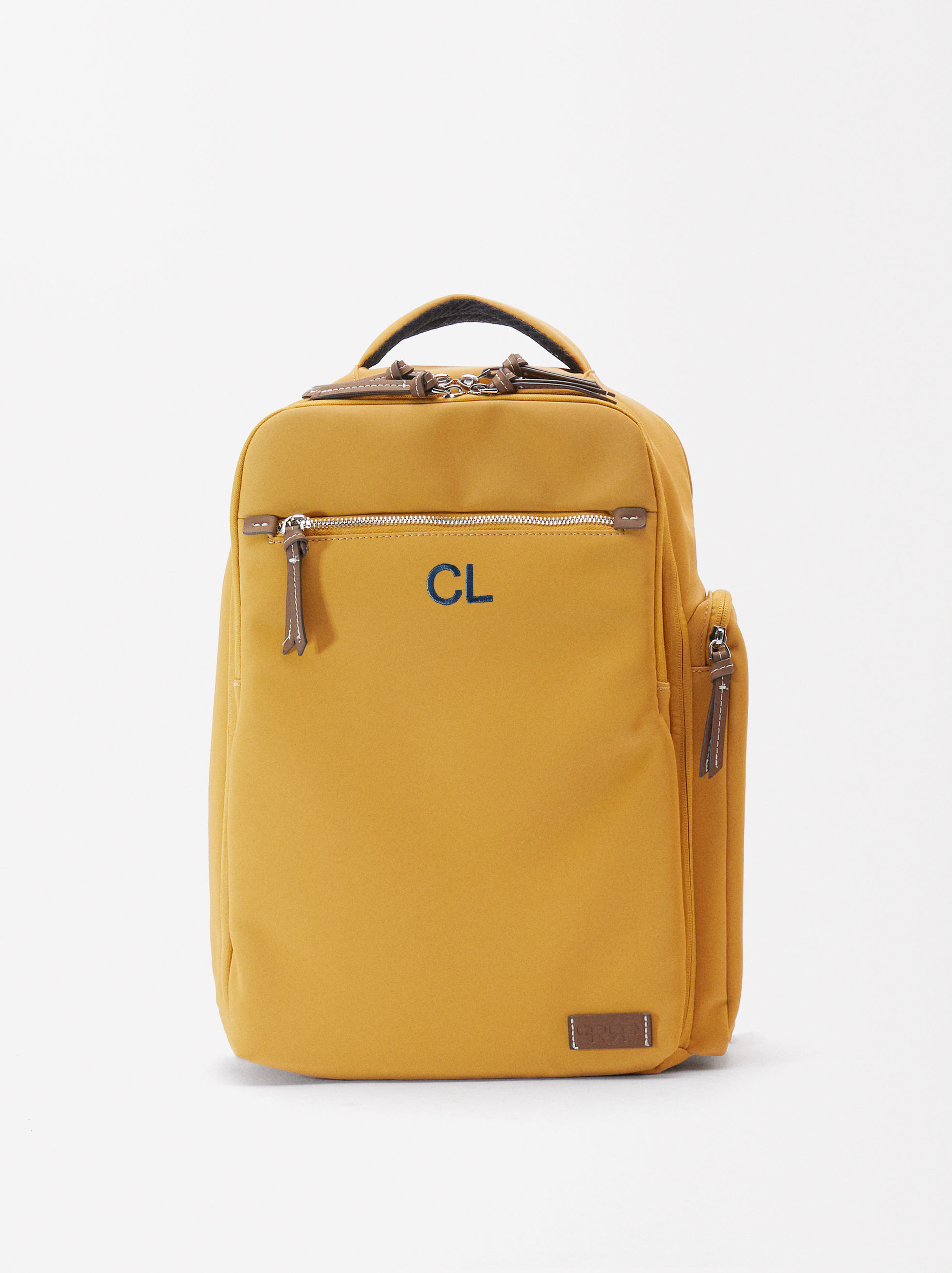 Personalized Nylon-Effect Cabin Backpack  image number 0.0