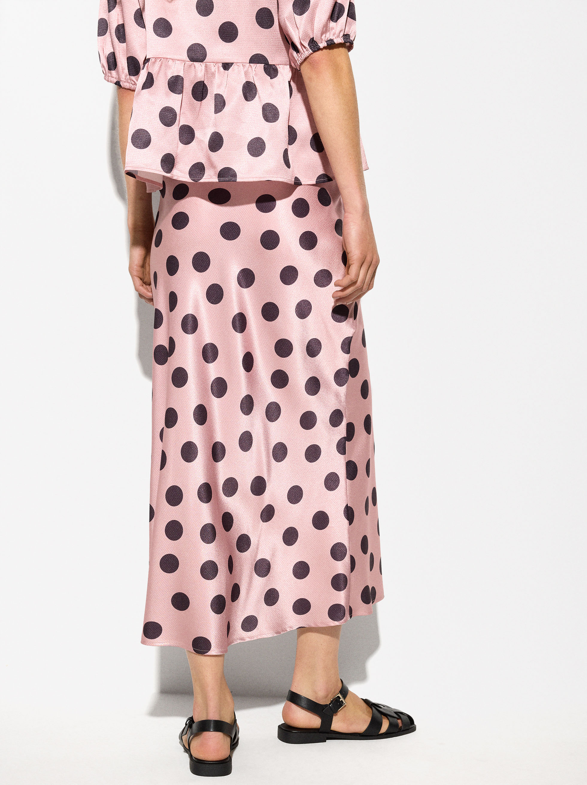 Online Exclusive - Polka Dot Skirt image number 4.0
