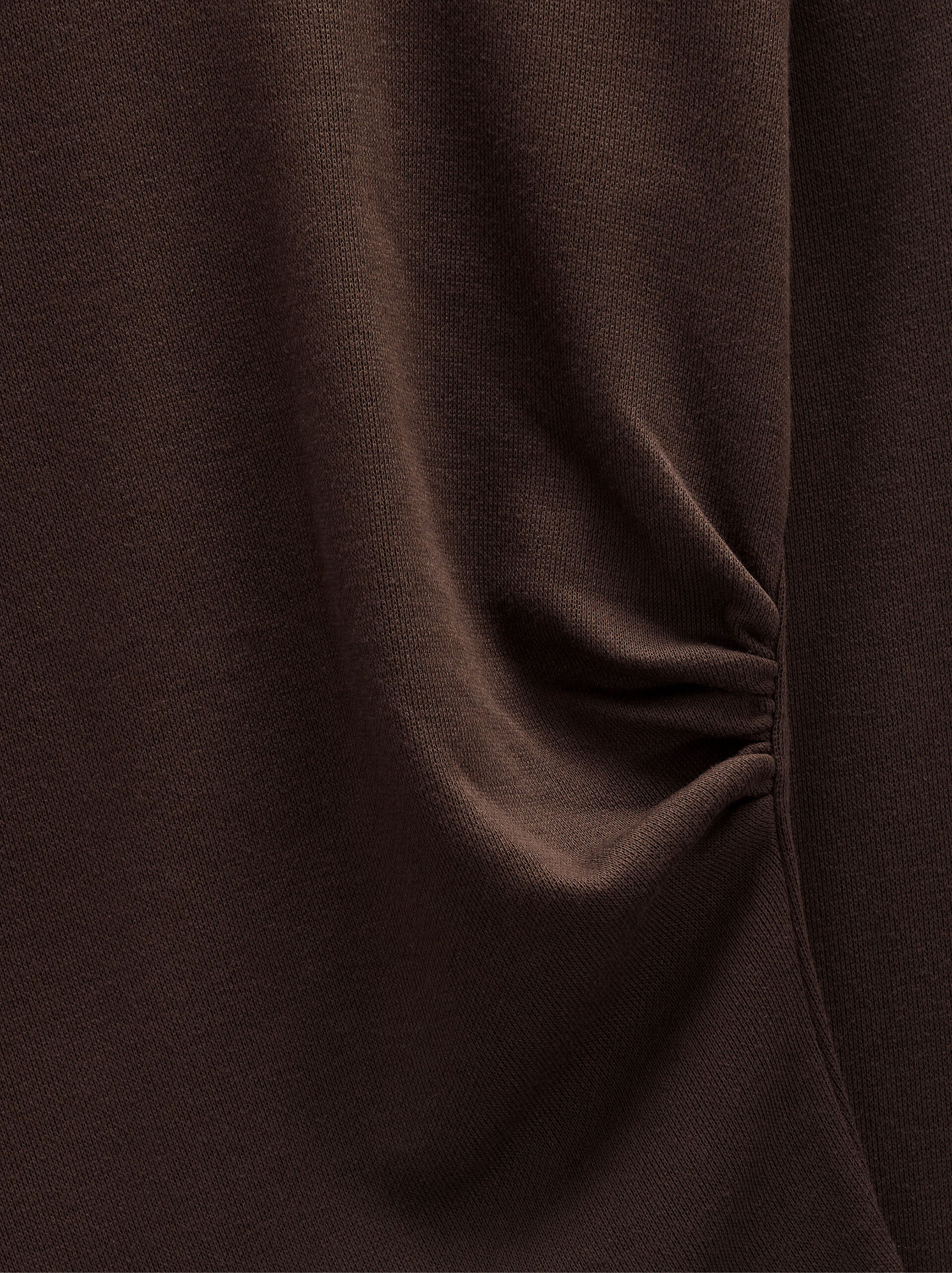 T-shirt with draped detail image number 5.0