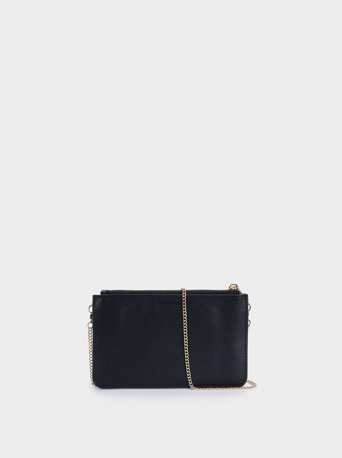 Leather Multipurpose Bag, Blue, hi-res
