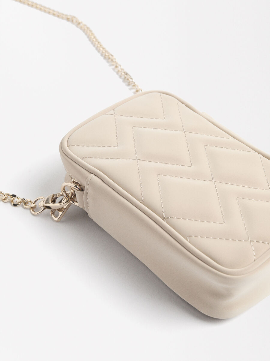 Padded mobile phone bag