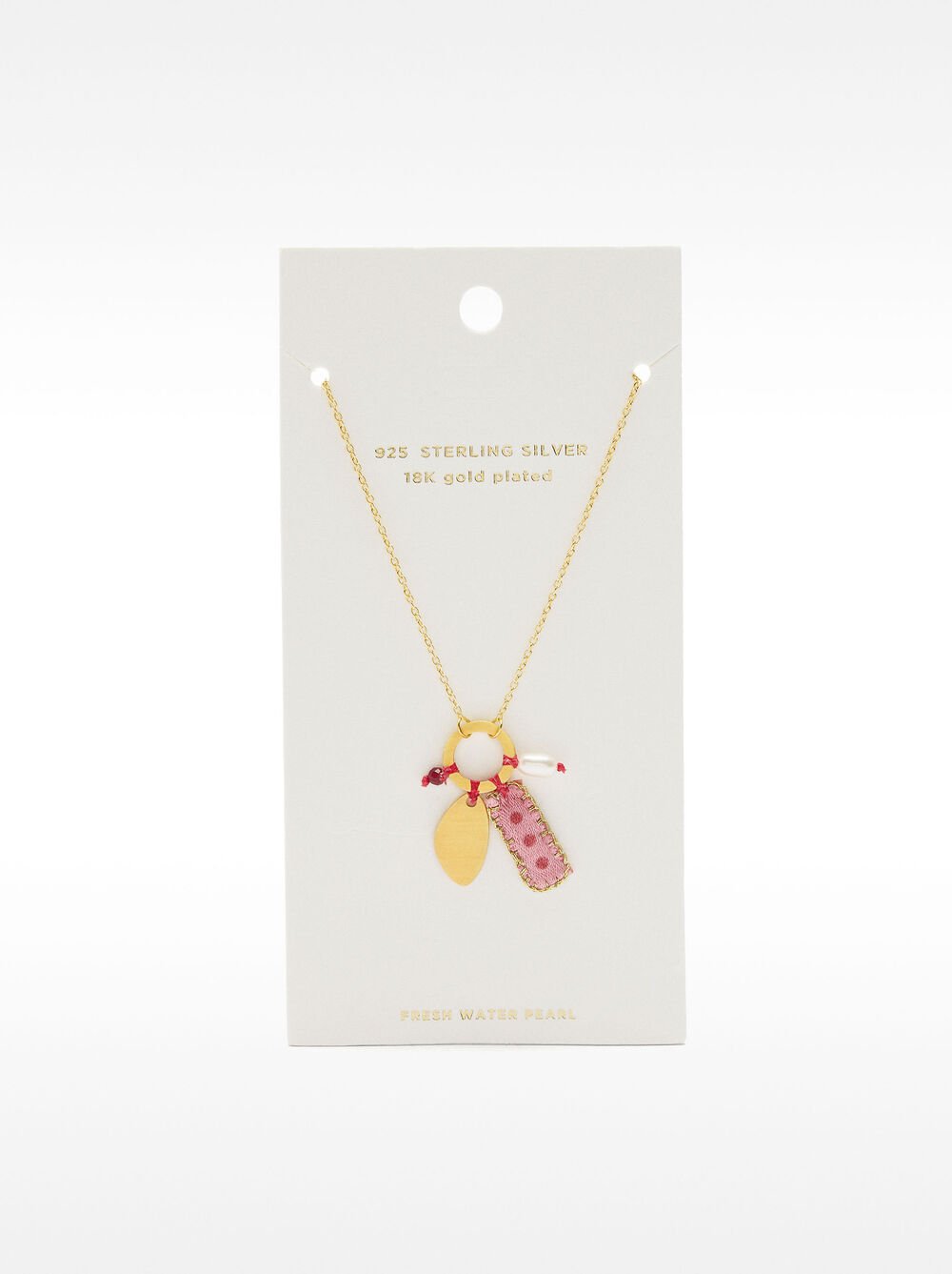 Collaret amb penjoll i perla d’aigua dolça - plata de llei 925