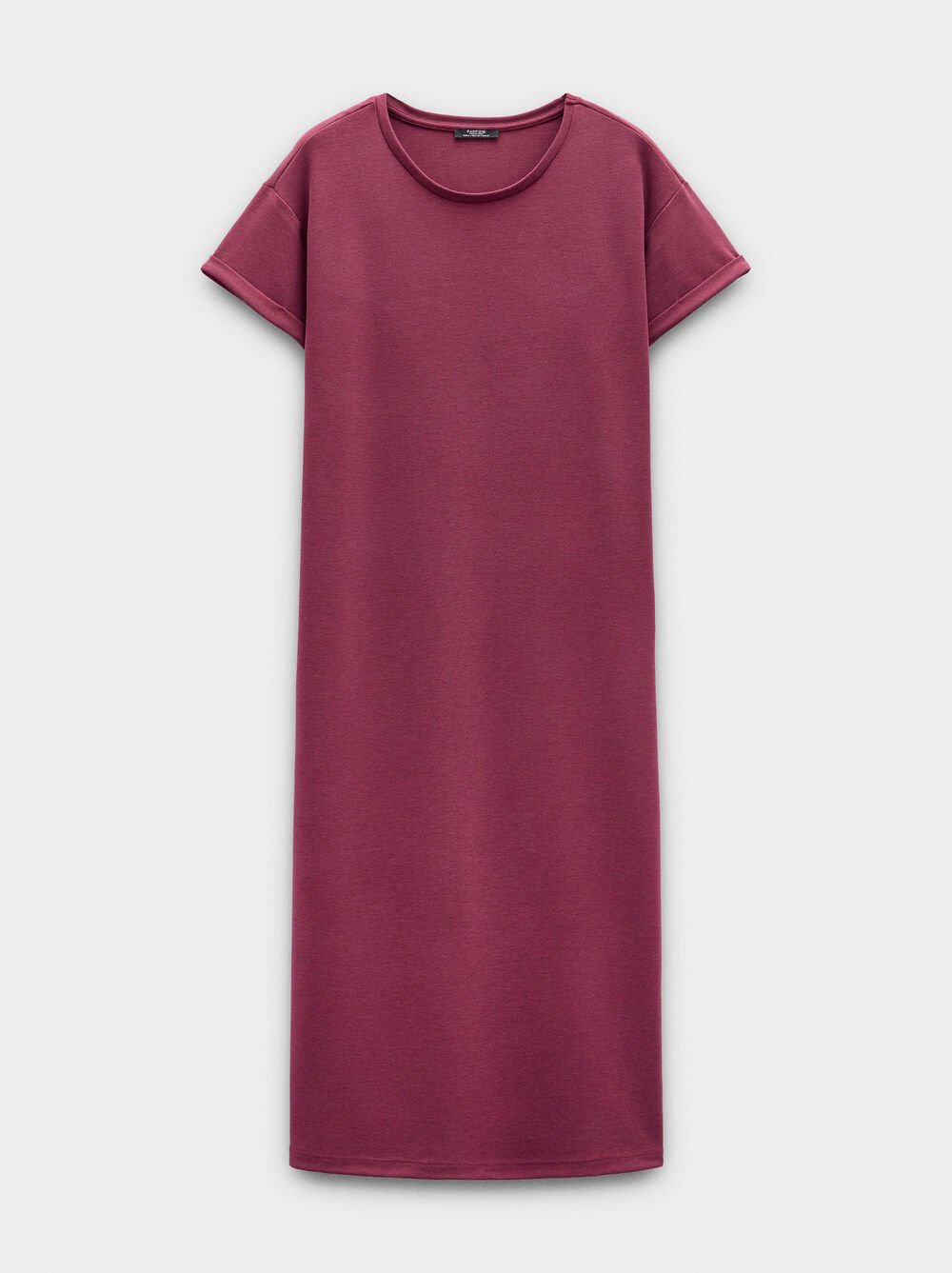 Plain midi dress
