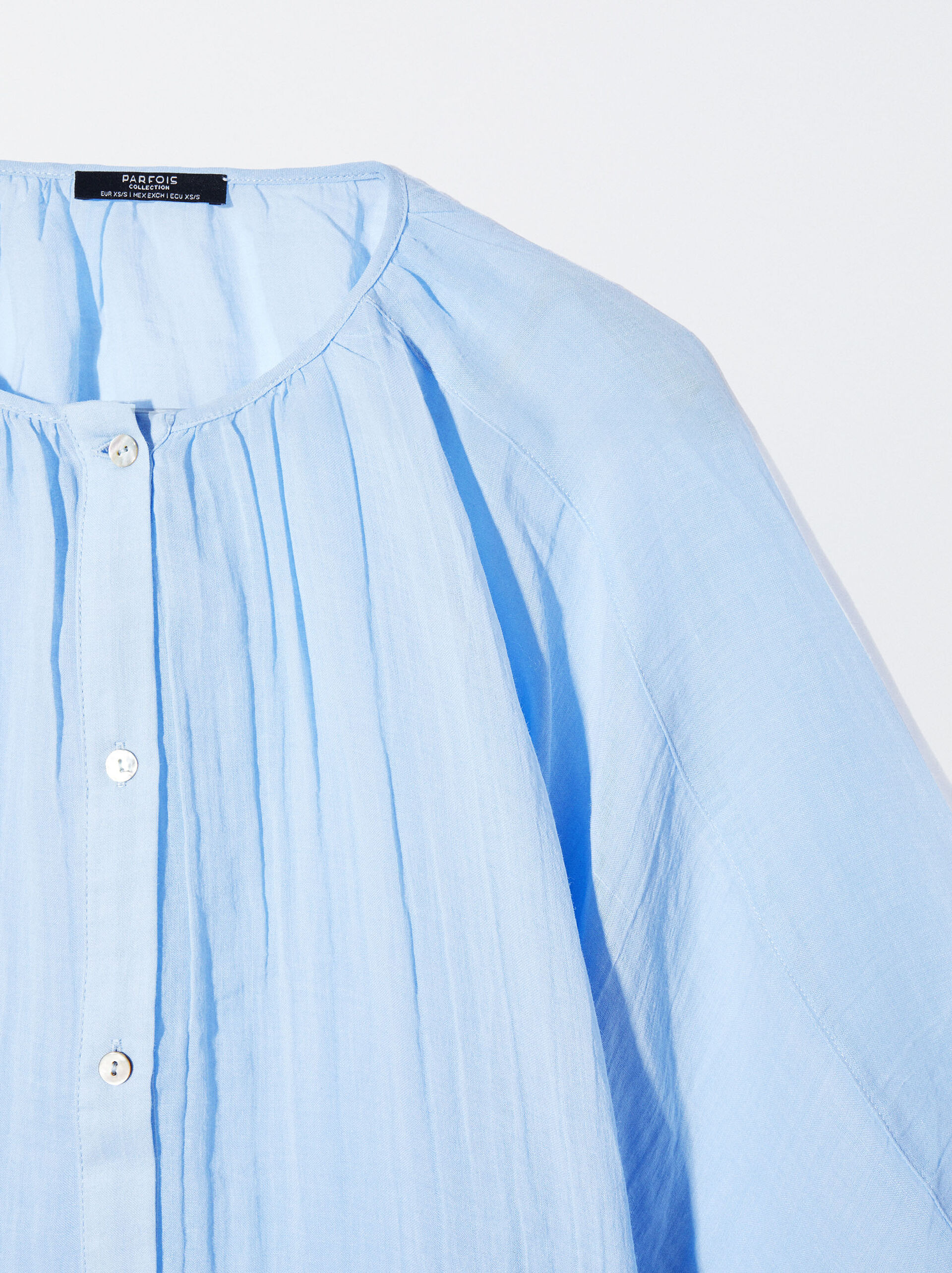 Puff Sleeve Shirt image number 5.0