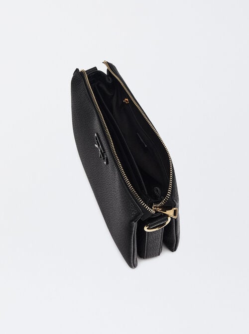 Triple-effect crossbody bag