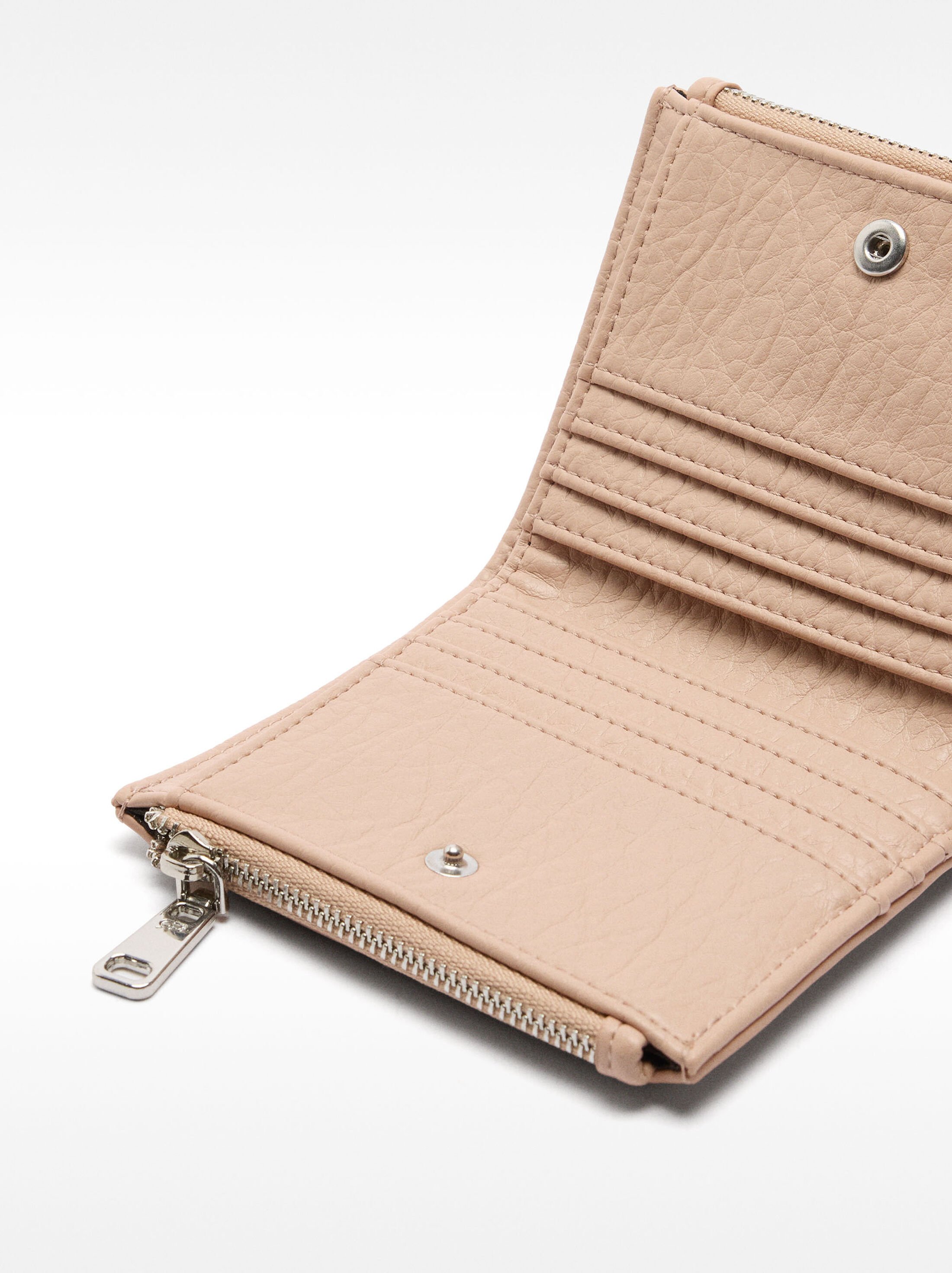 Studded wallet purse image number 1.0