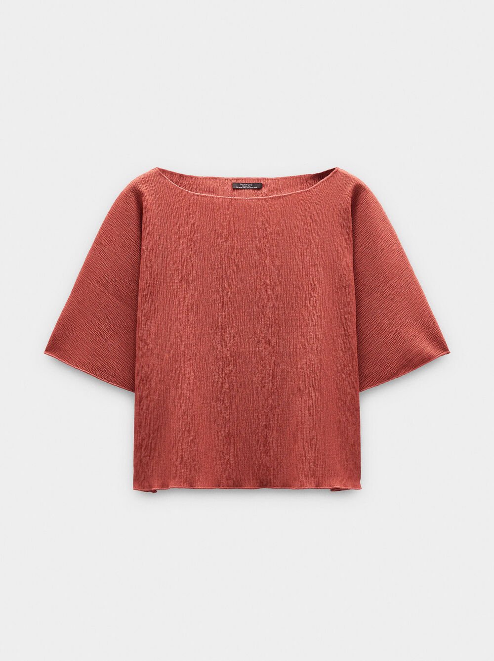 Wrinkled effect blouse