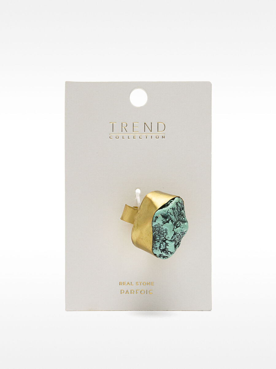 Anello maxi con pietra