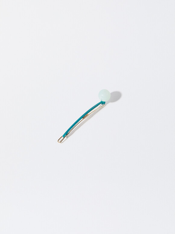 Barrette Avec Balle, Multicolore, hi-res
