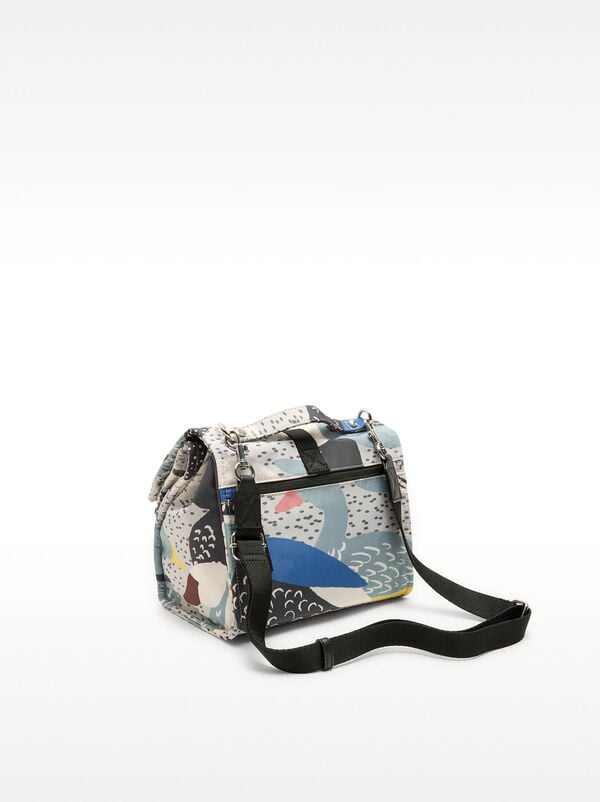 Printed nylon lunch bag