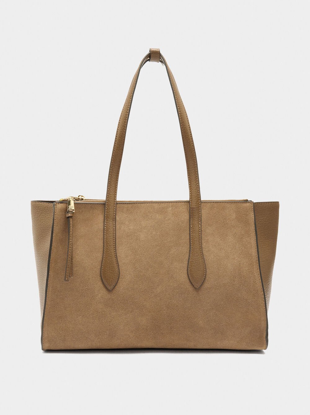 Bag for 13" laptop with leather