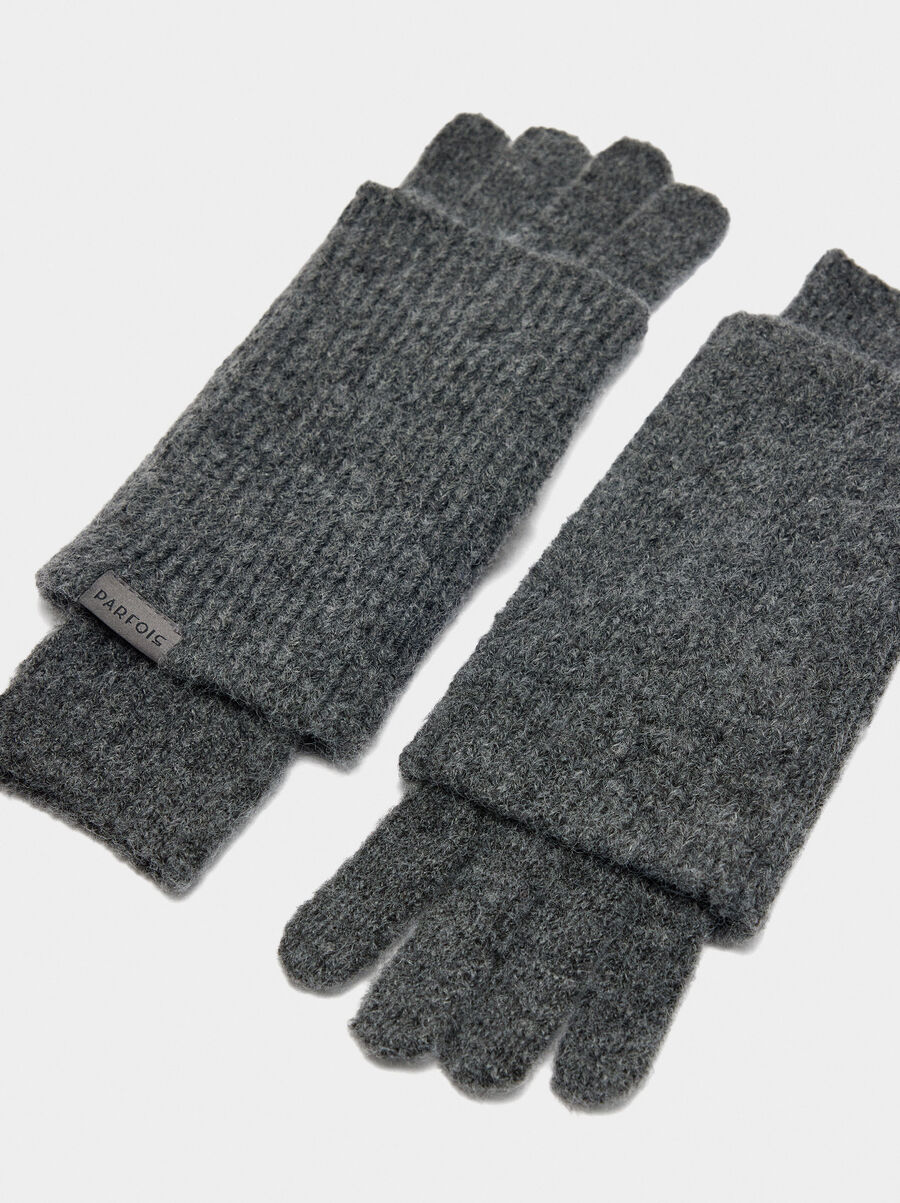 Knit gloves