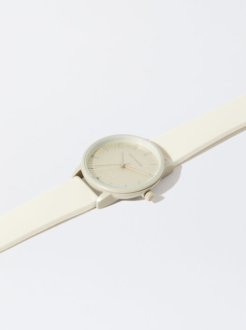 Uhr Mit Armband Aus Silikon