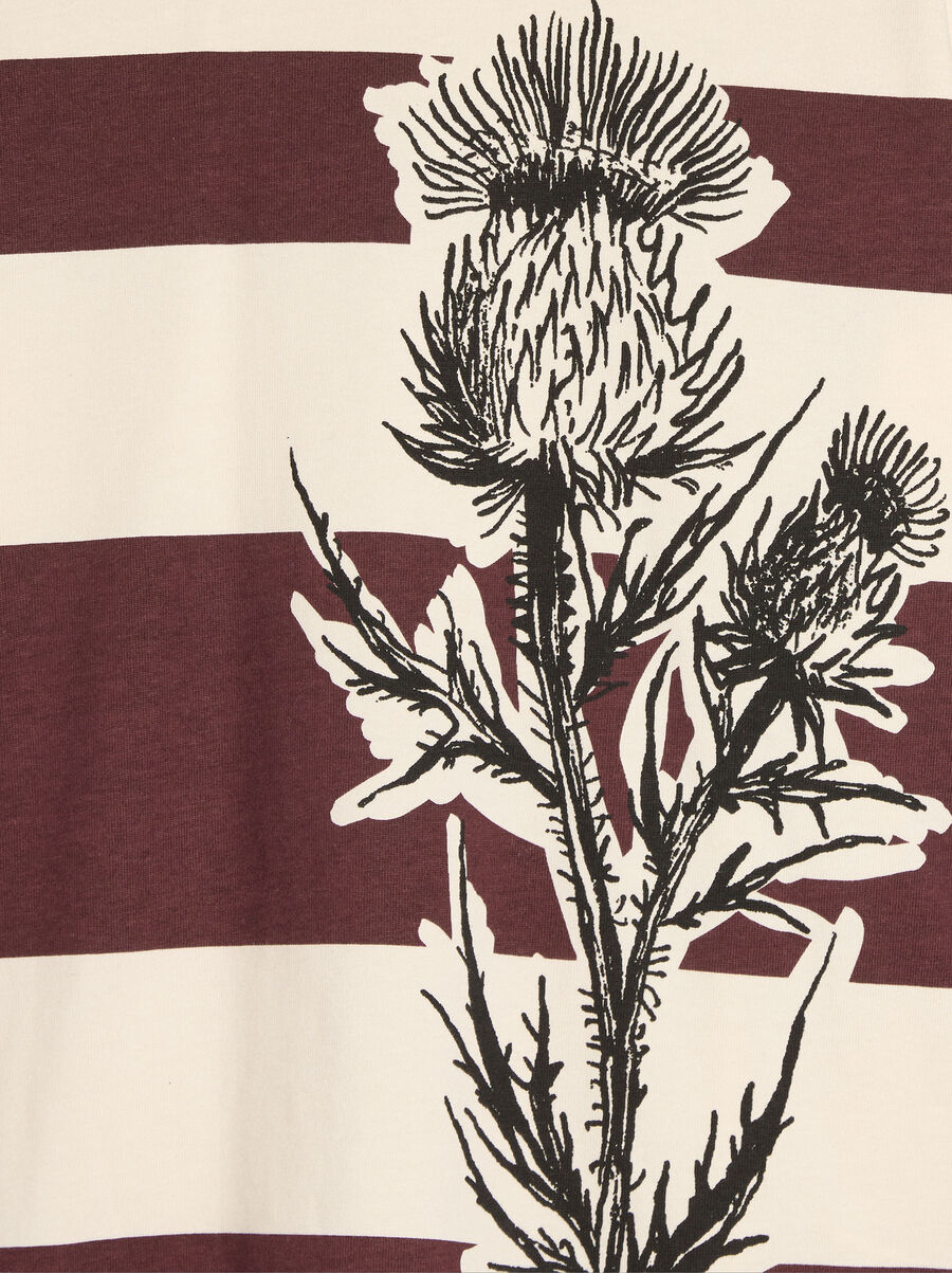 Striped cotton T-shirt