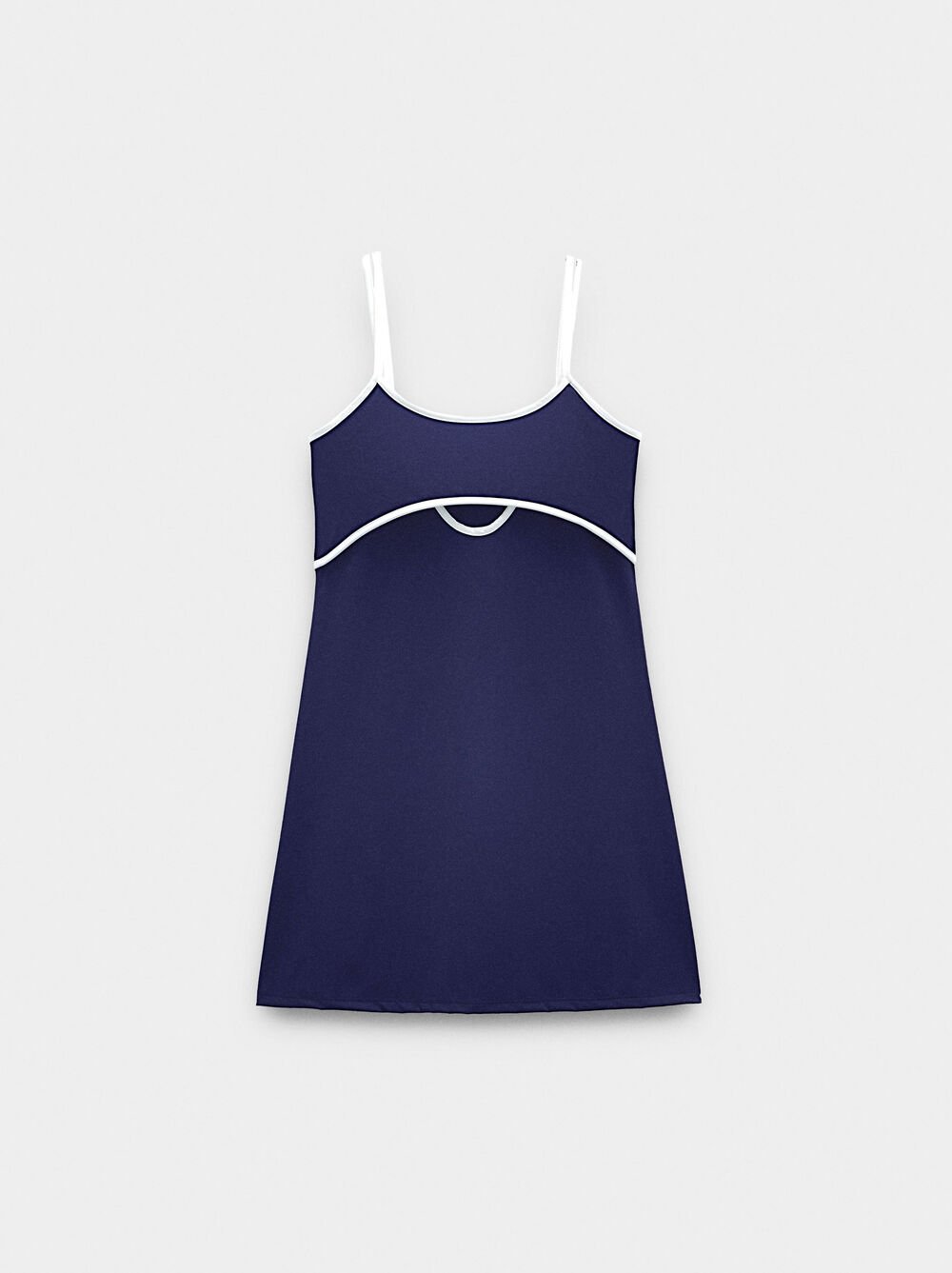 Padel-Kleid mit Kontrast-Details
