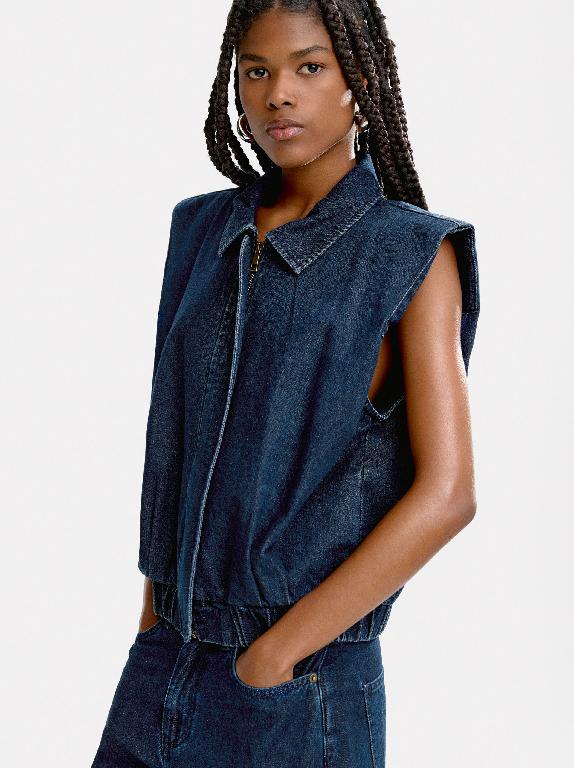 Chaleco denim image number 2.0