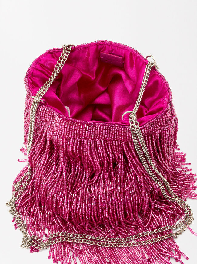 Party Handbag With Beads image number 4.0
