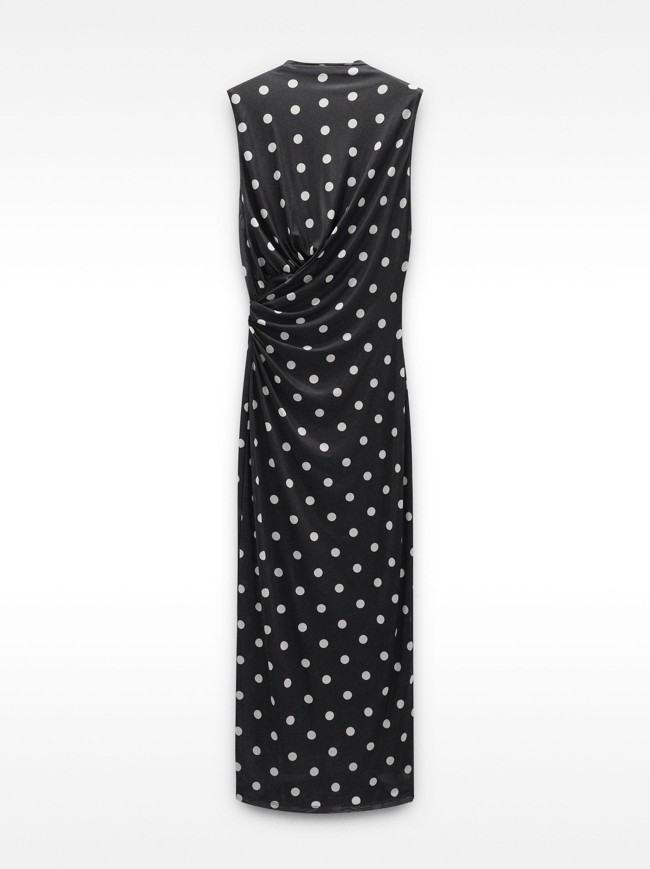 Vestit llarg amb llunes image number 4.0