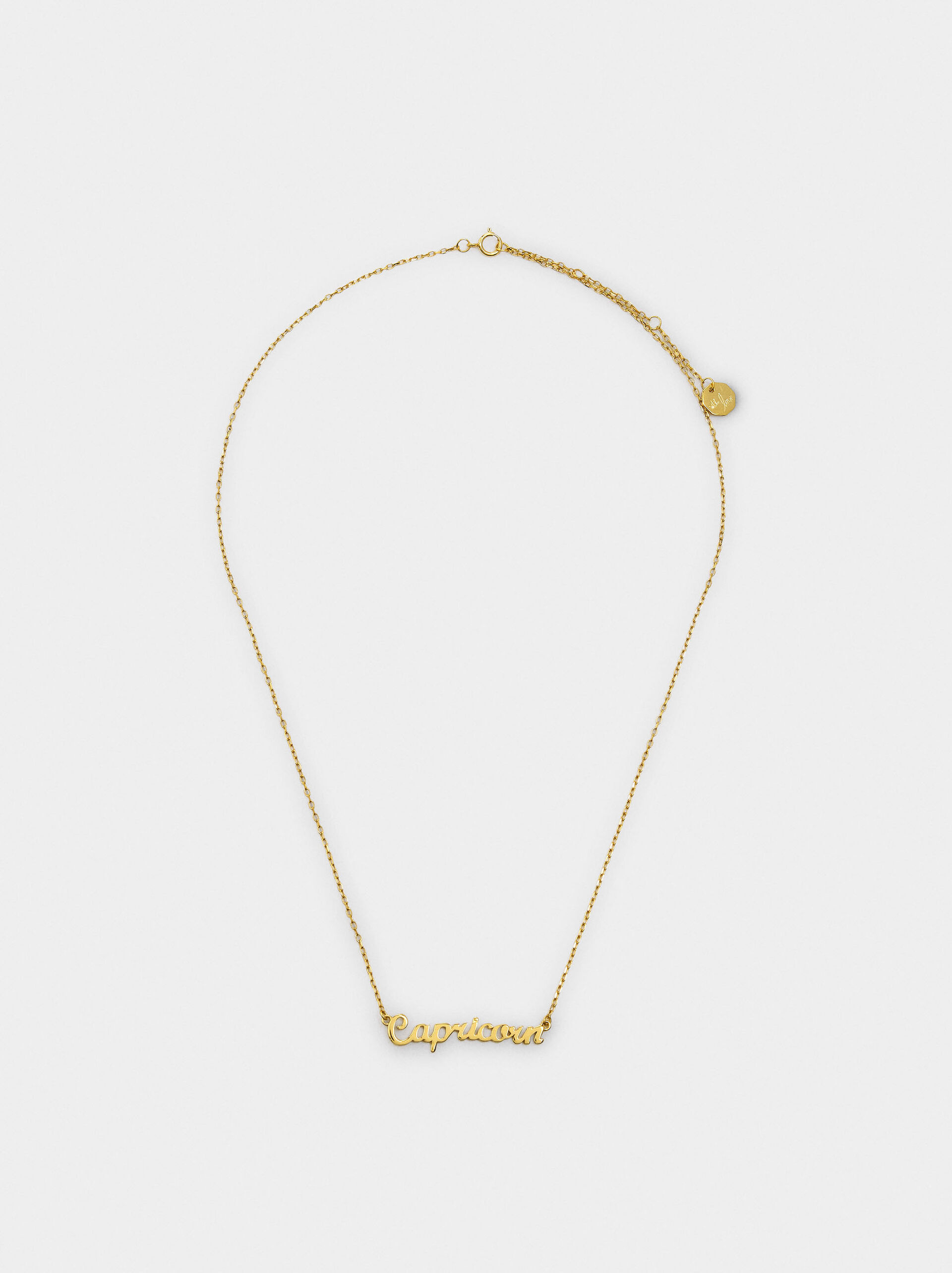 Necklace with zodiac sign GEMINI - 925 sterling silver image number 1.0