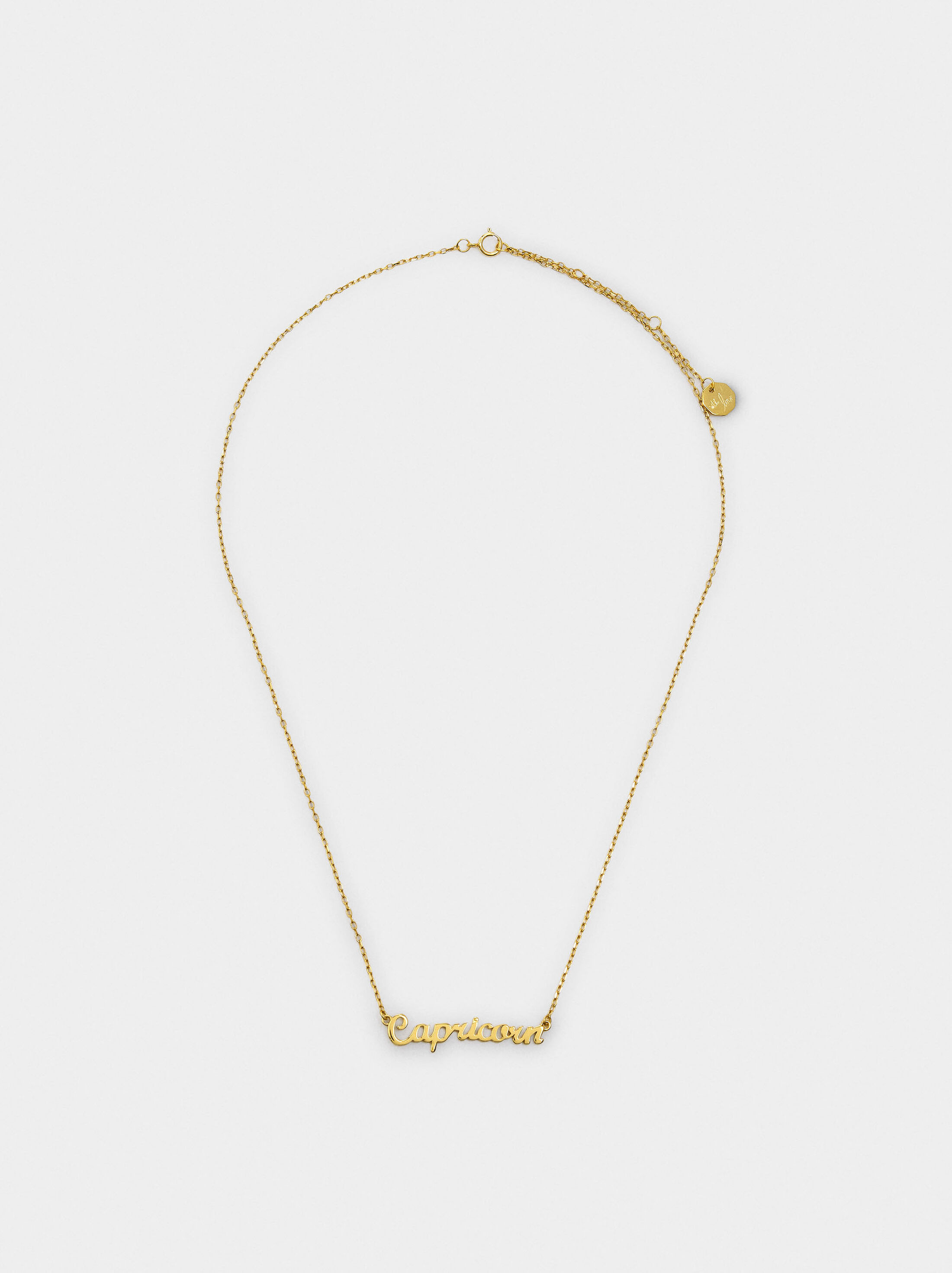 Necklace with zodiac sign GEMINI - 925 sterling silver image number 1.0