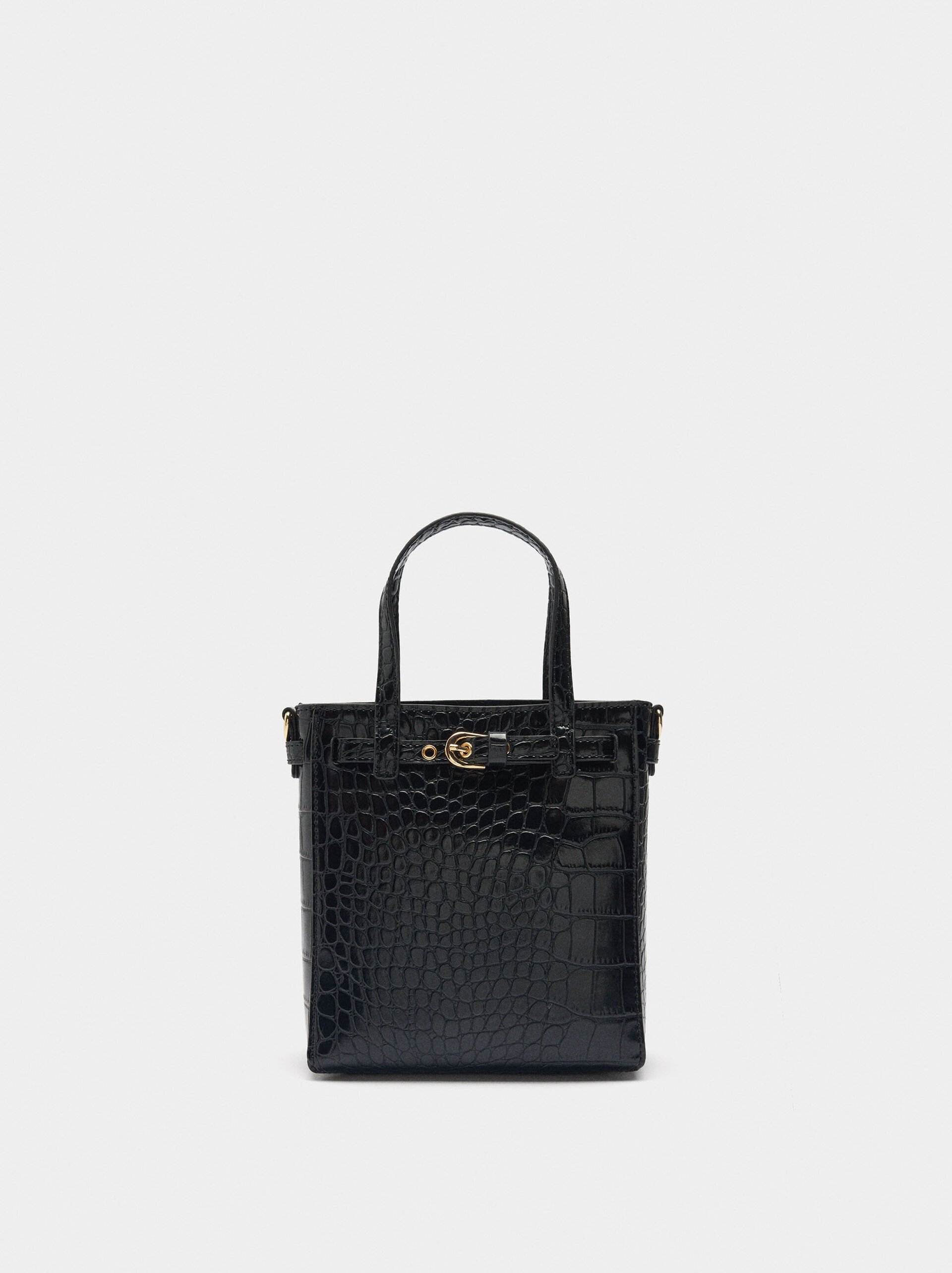 Handbag with animal engraving image number 0.0
