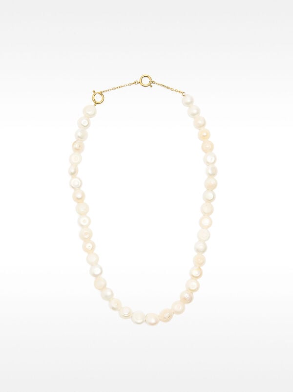 Freshwater Coin Pearl Necklace