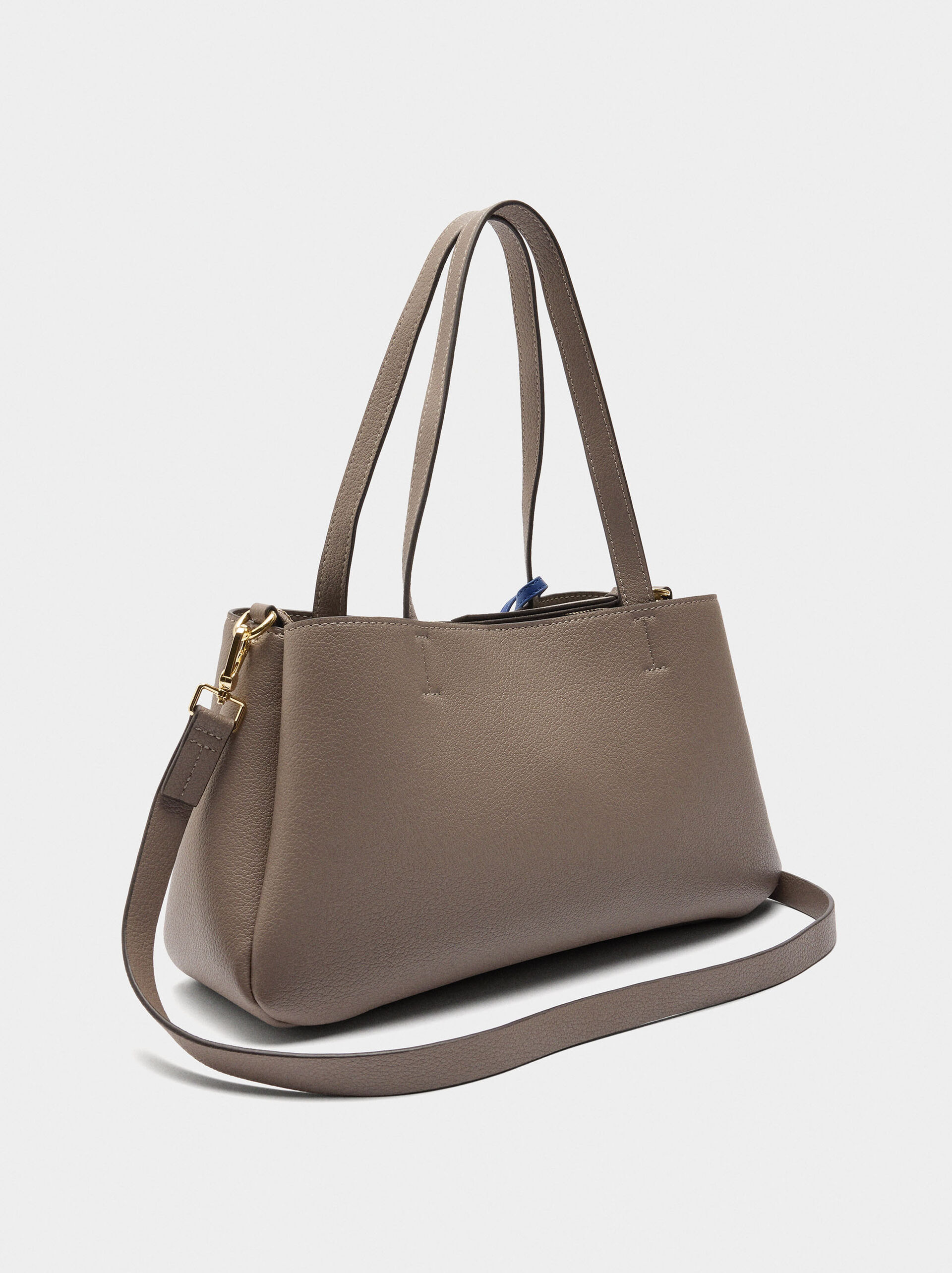 Mala tote lisa com penduro image number 2.0