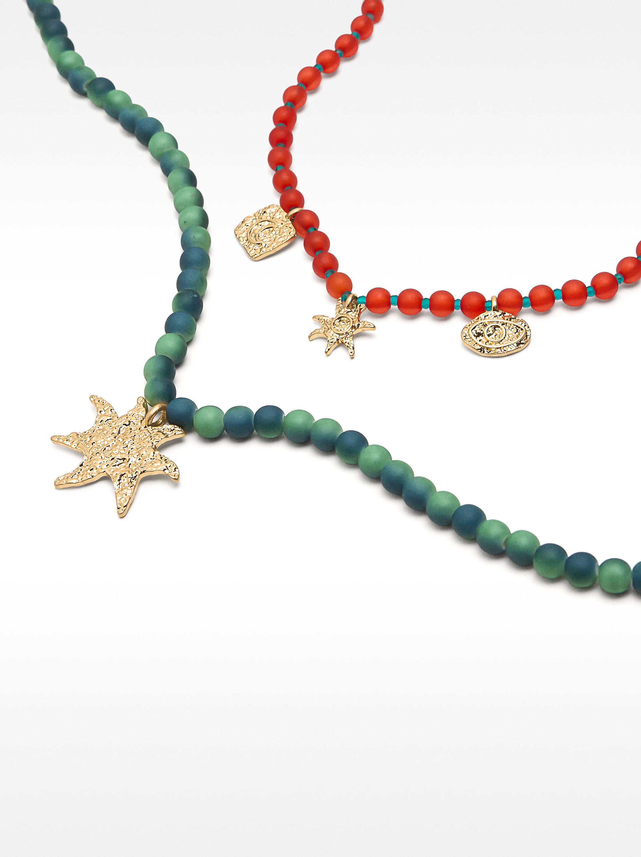 Set of beaded necklaces image number 1.0