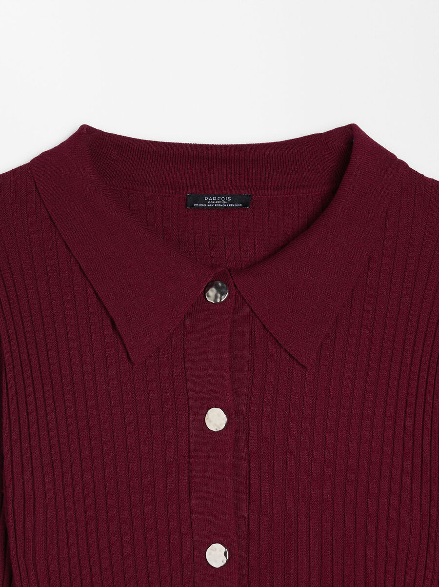 Knit cardigan