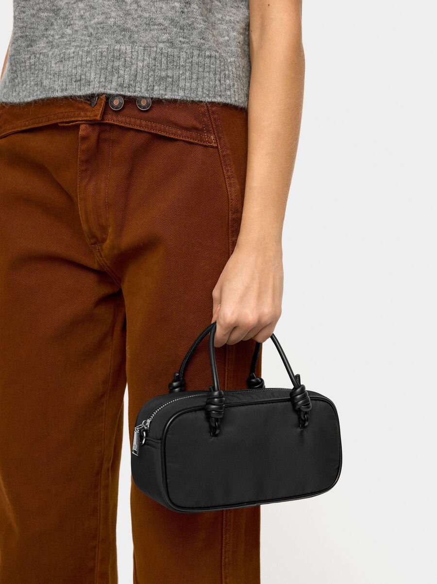 Bolso bowling de nylon