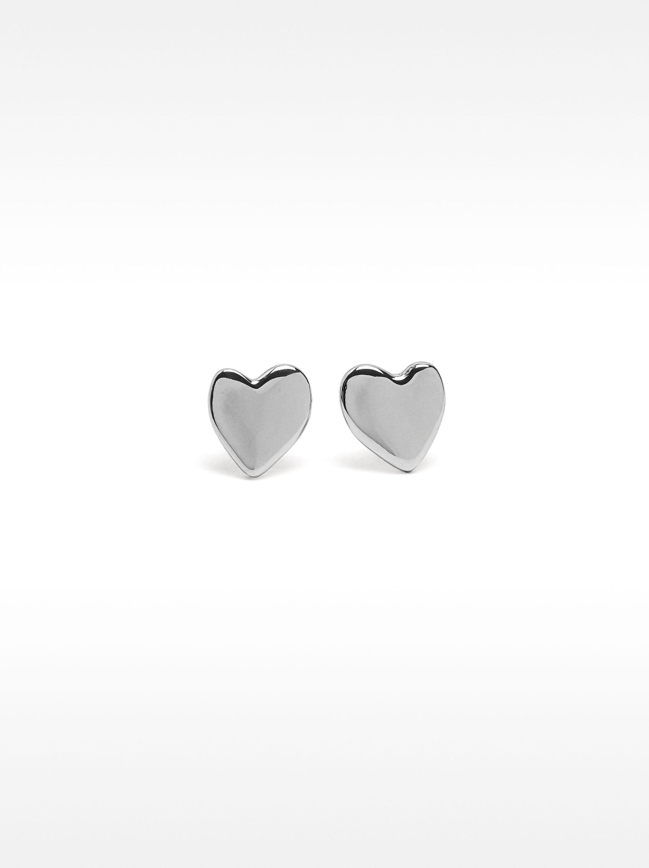 Heart earrings – 925 sterling silver image number 0.0