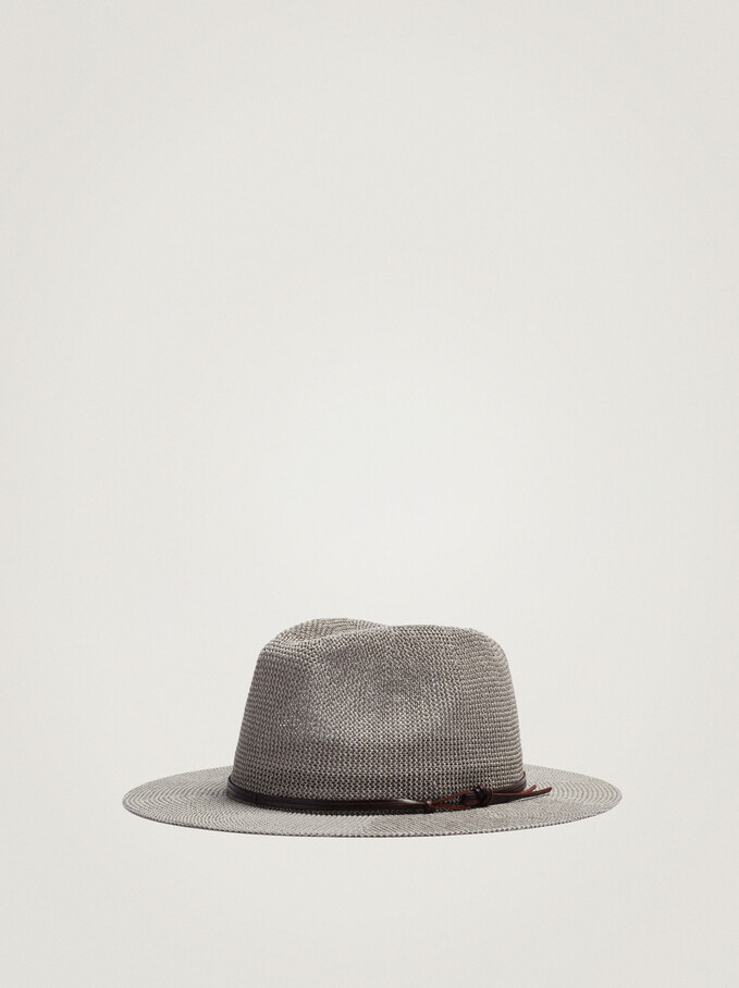 Knit Hat, Grey, hi-res