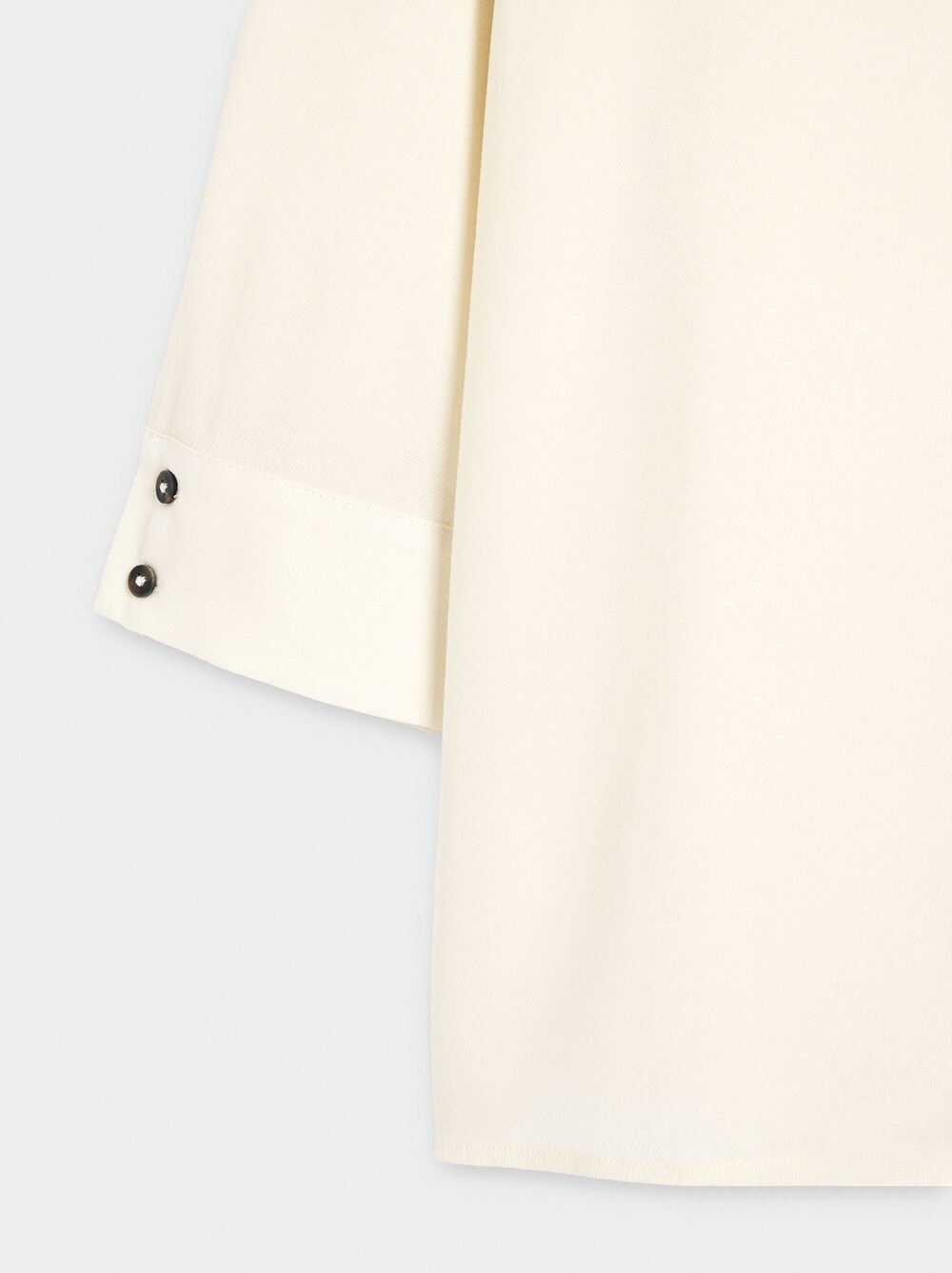 Lyocell shirt with double buttons