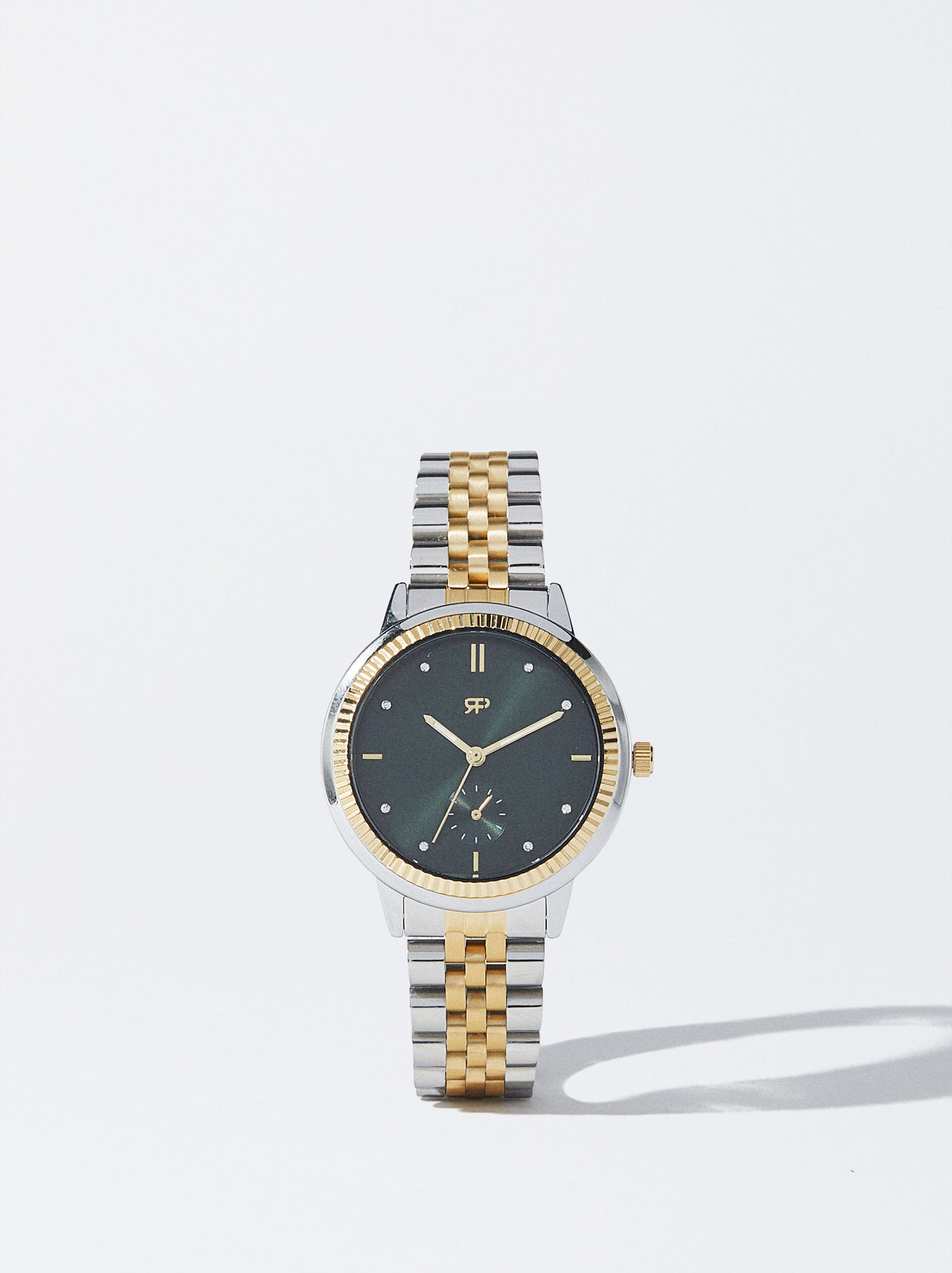 Watch With Two-Toned Steel Strap image number 0.0