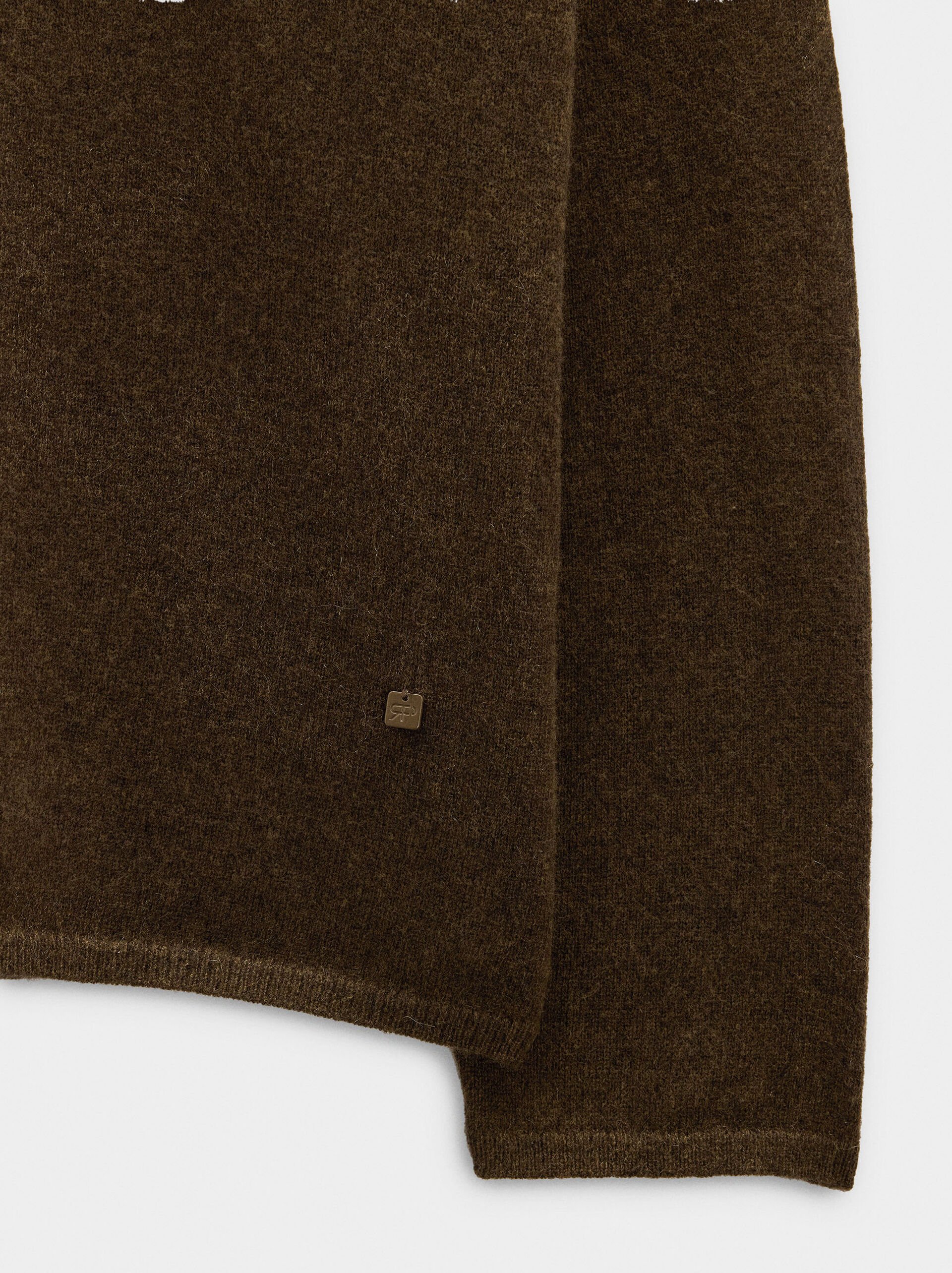 100% cashmere sweater image number 6.0