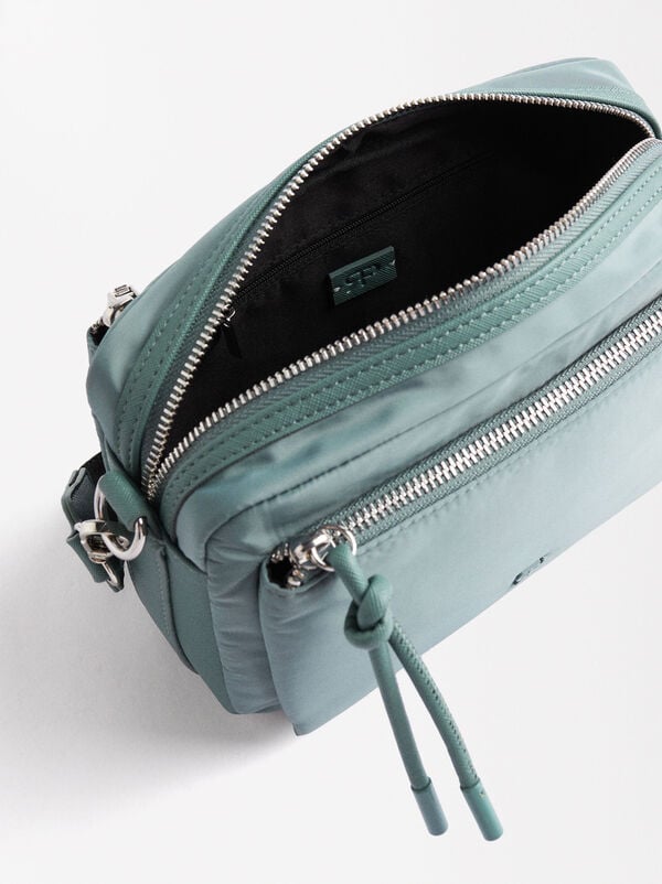 Nylon crossbody bag