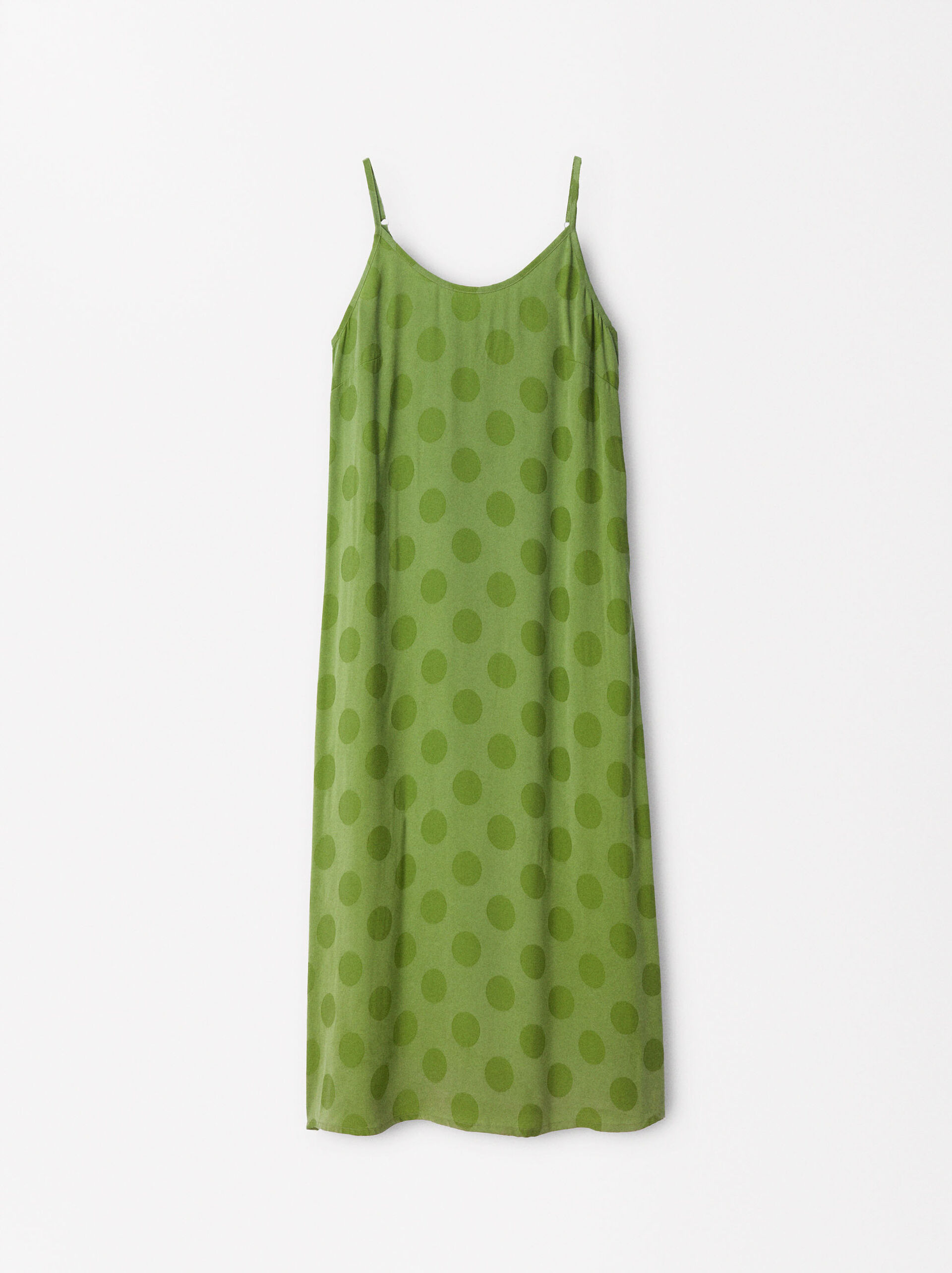 Polka Dot Strappy Dress image number 5.0