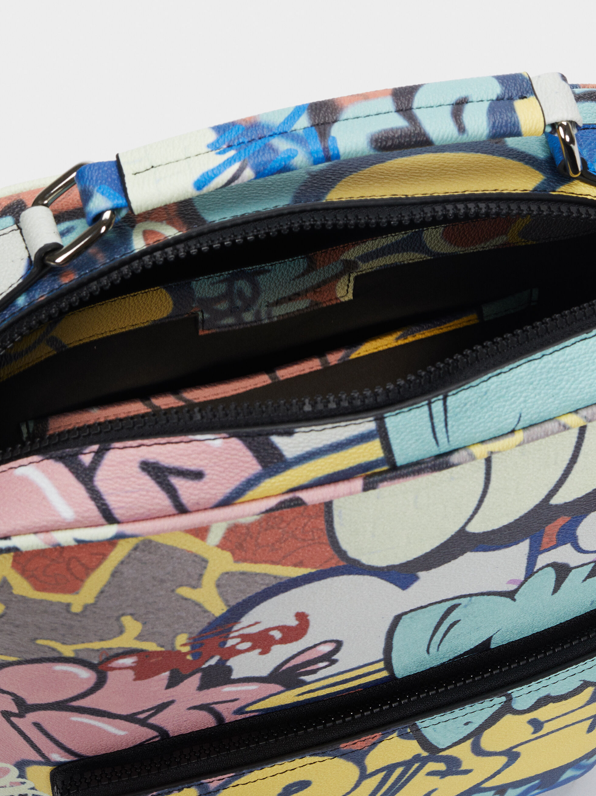 Graffiti Print Backpack Backpacks Parfois Com