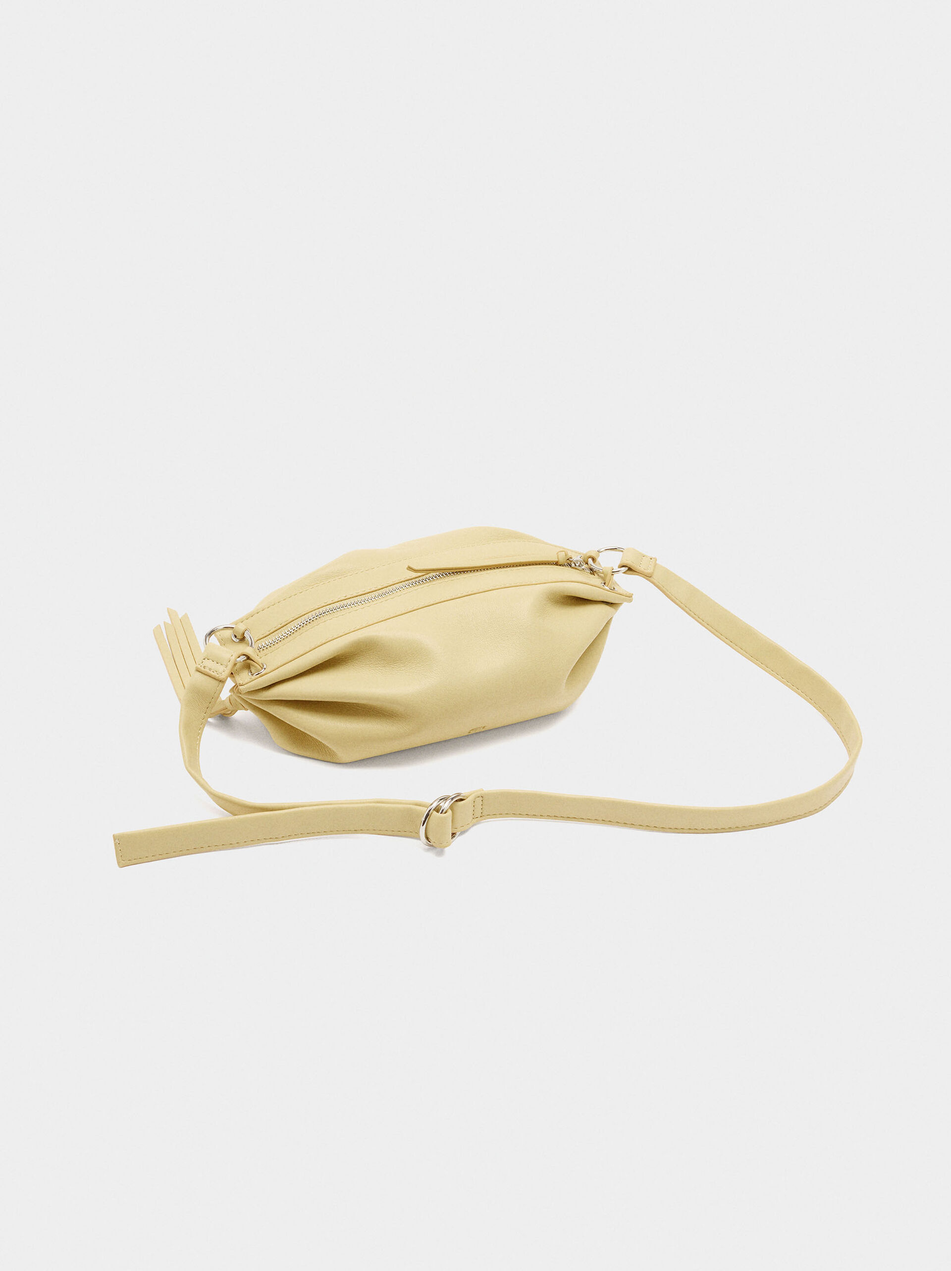 Crossbody bag with gathers image number 3.0