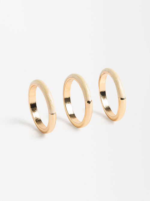 Set de anillos esmaltados