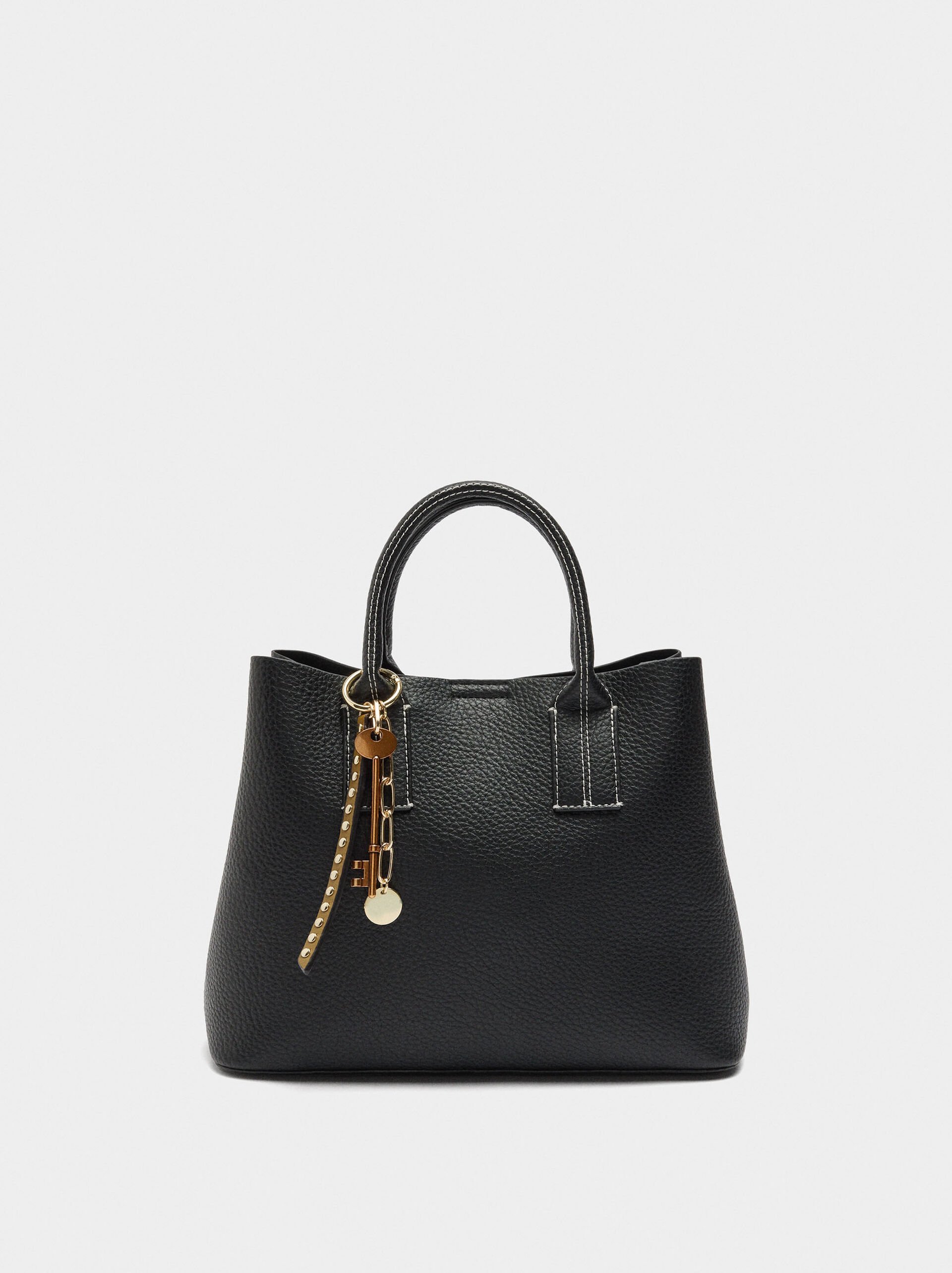 Bolso tote con textura image number 0.0