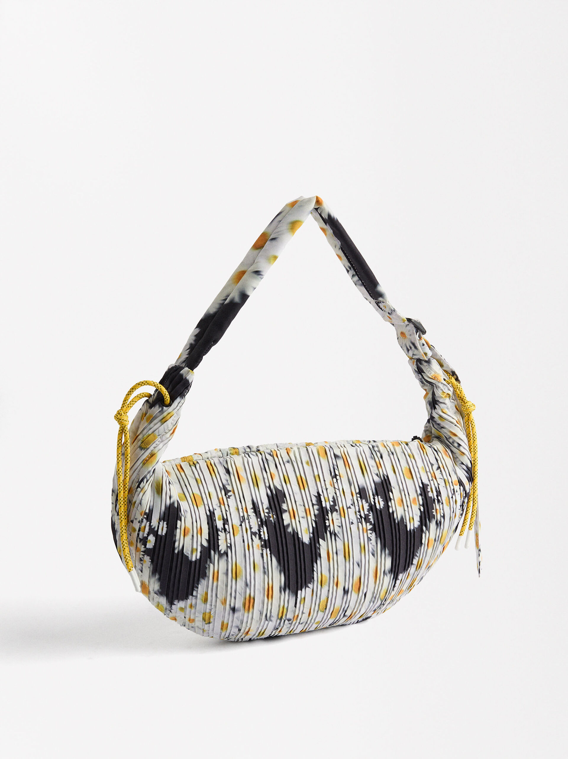 Daisy print shoulder bag image number 4.0