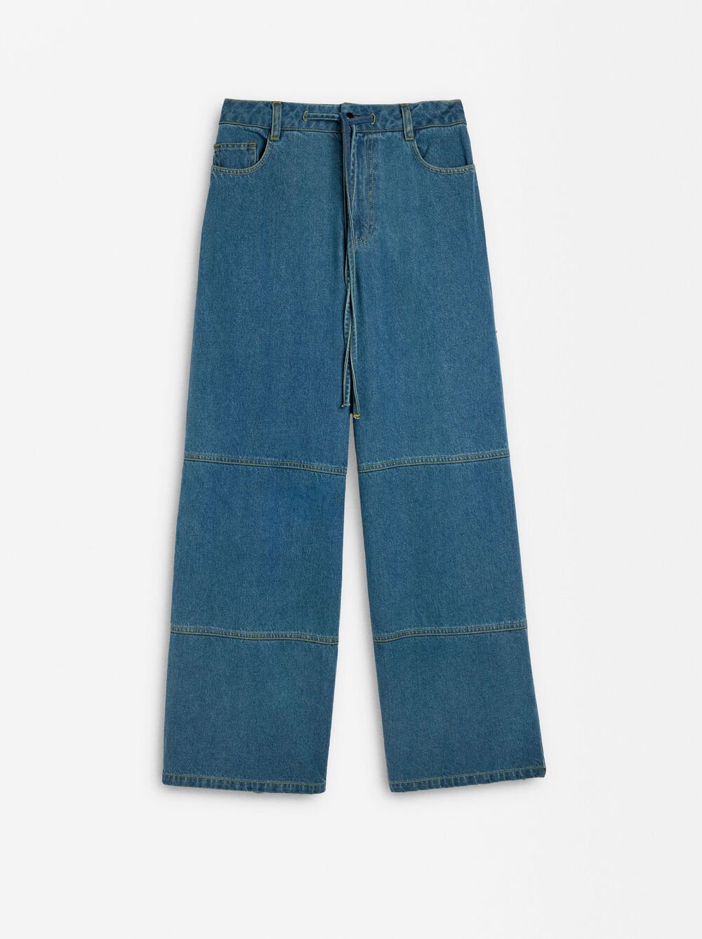 Pantalón denim wide leg