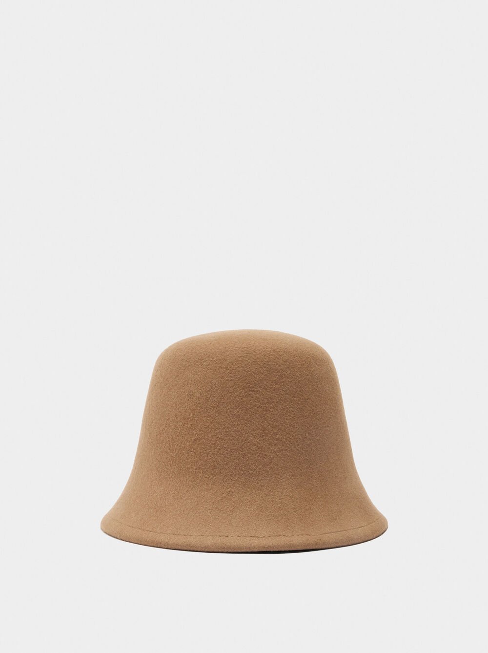 Chapeau sac seau en 100% laine