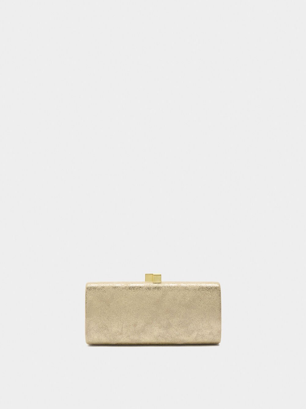 Metallic party clutch