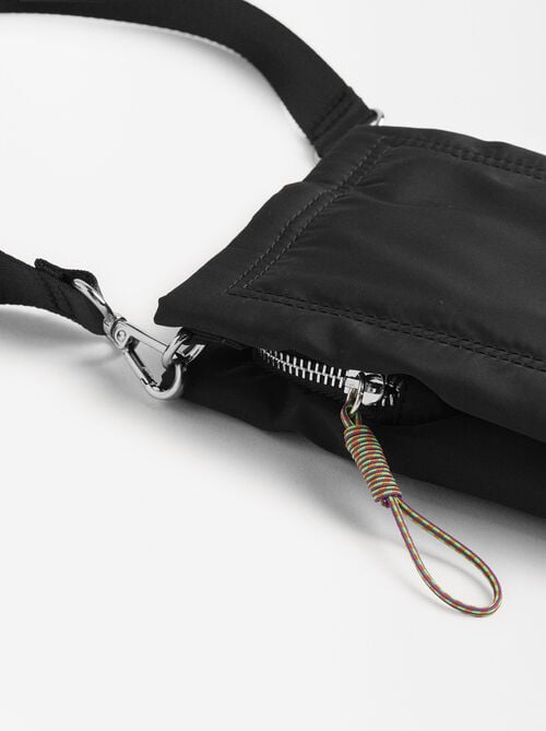 Nylon crossbody bag
