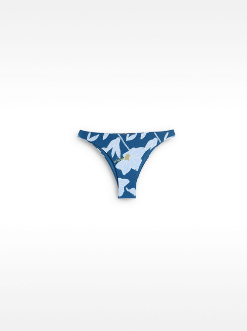 Bas de bikini à imprimé fleuri