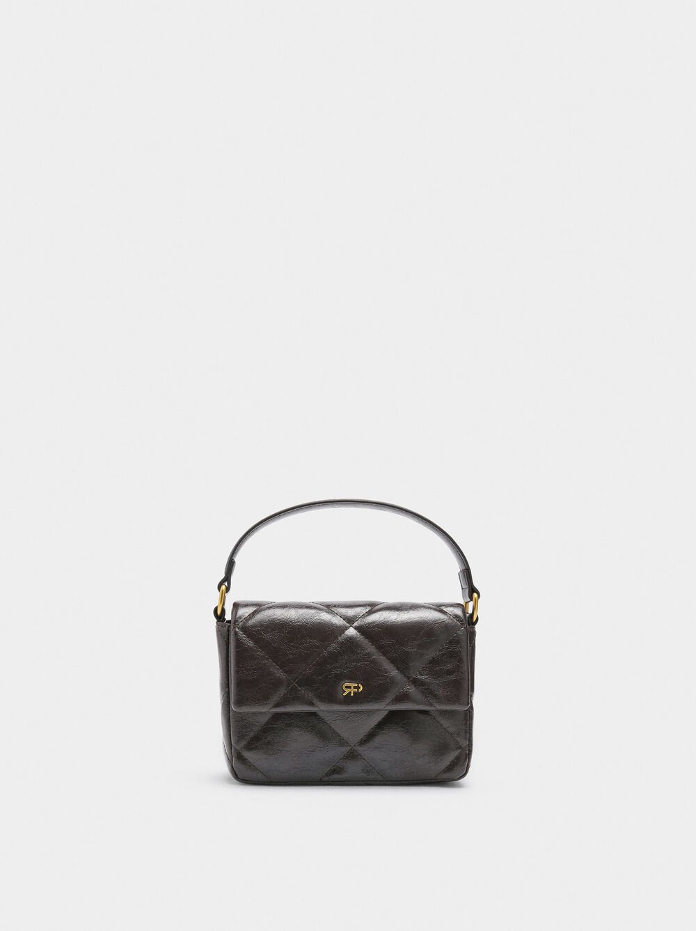 Bolso de mano acolchado